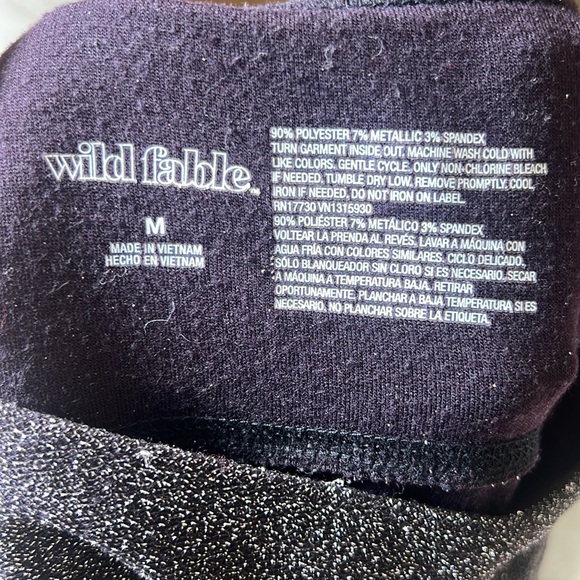 Glittery jersey leggings - Picture 4 of 4